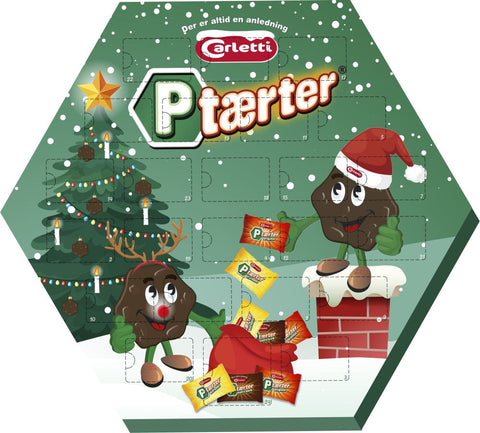 Carletti P-Tærter Weihnachtskalender 243,5g