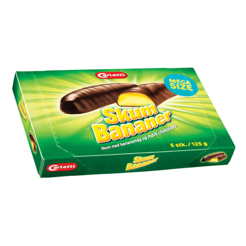 Carletti Skumbananer 125g