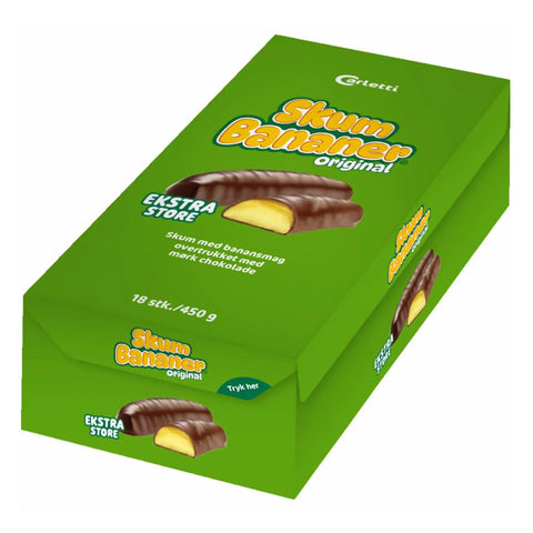 Carletti Skumbananer 450g