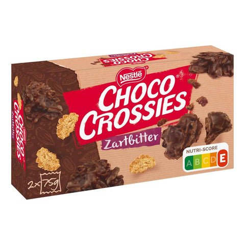 Choco Crossies Zarbitter 150g