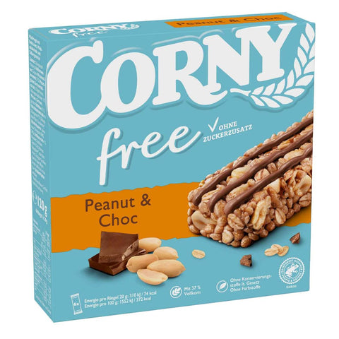 Corny free Peanut & Choc 120g