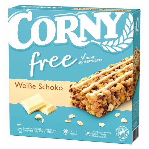 Corny free Weiße Schoko 120g