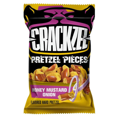 Crackzel Pretzel Pieces Honey Mustard Onion 85g