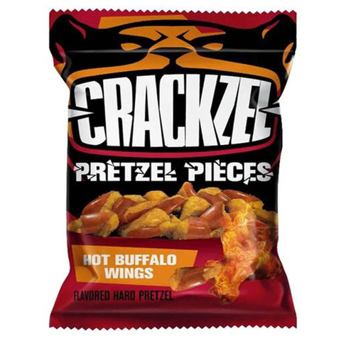 Crackzel Pretzel Pieces Hot Buffalo Wings 85g