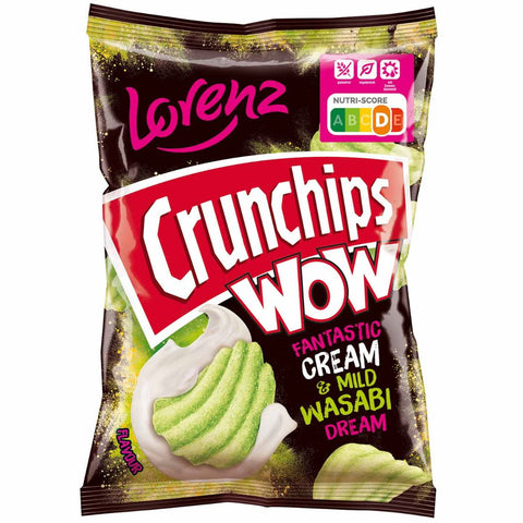 Crunchips Wow Cream Wasabi 110g