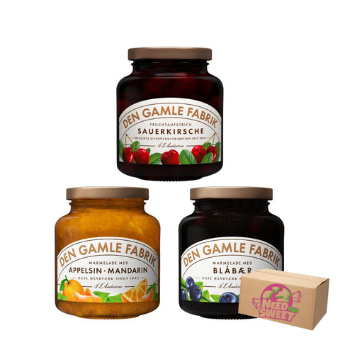 Den Gamle Fabrik Probierset 3x 380g
