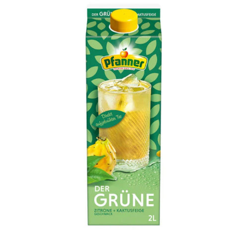 Pfanner Der Grüne Zitrone + Kaktusfeige 2 L