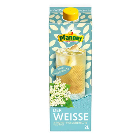 Pfanner Der Weisse Zitrone + Holunderblüte 2 L