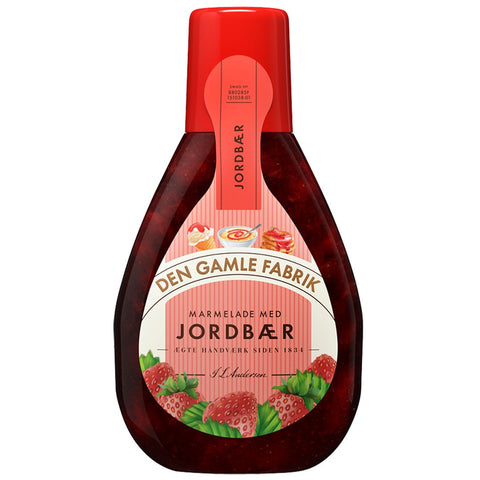 Den Gamle Fabrik Erdbeere Squeeze Flasche 425g