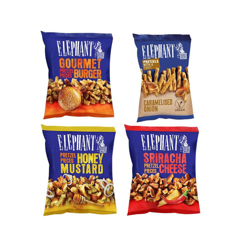 Elephant Pretzel Pieces Probier-Set