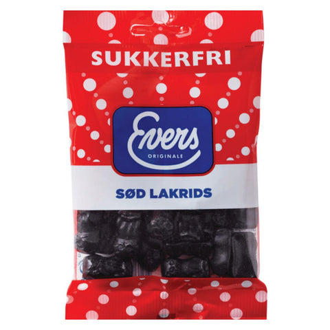 Evers Süsses Lakritz Zuckerfrei 70g