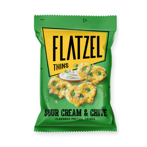 Flatzel Thins Sour Cream & Chive 85g