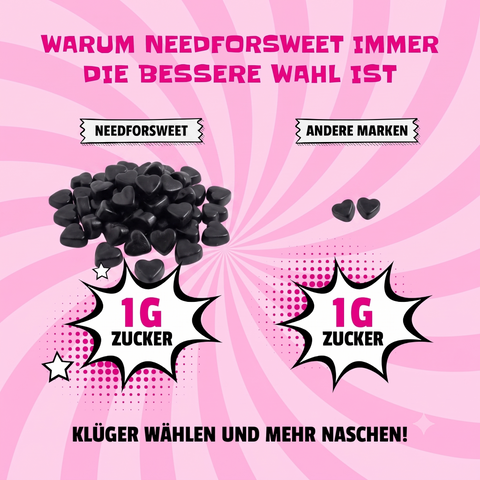 NFS Zuckerfreier Weingummi & Lakritz Mix 450g