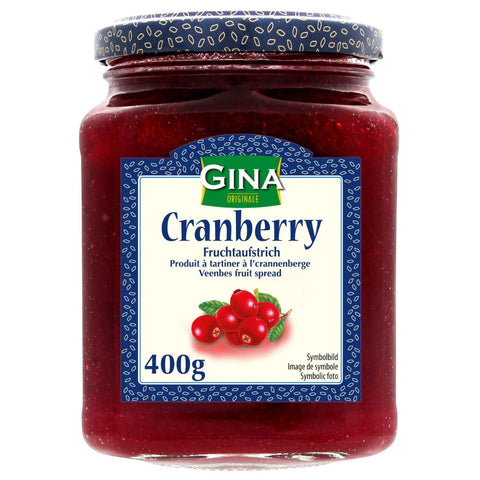 Gina Feinster Cranberry Fruchtaufstrich 400g