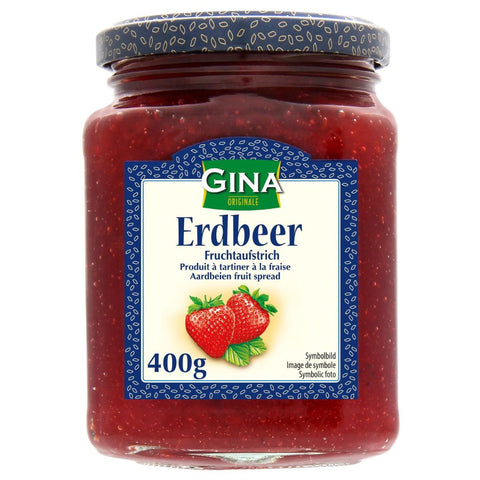 Gina Feinster Erdbeere Fruchtaufstrich 400g