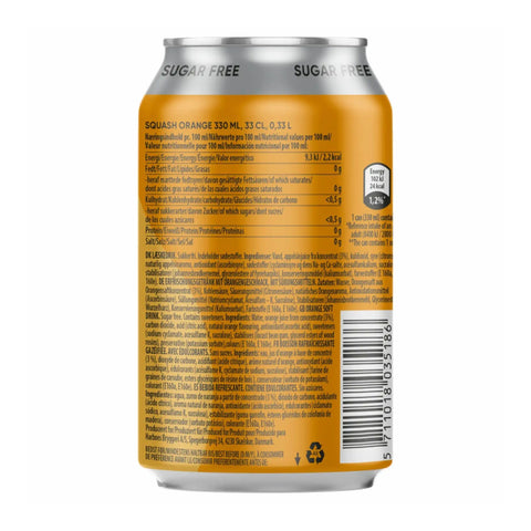 Harboe Squash Orange Sugar Free 0,33l