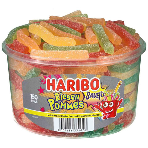 Haribo Riesenpommes 1200g MHD 01.26