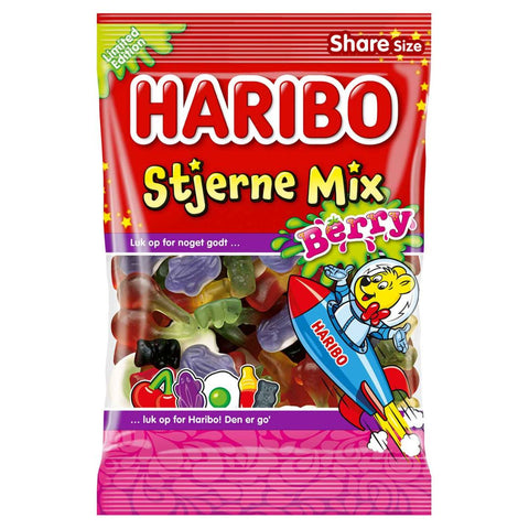 Haribo Stjerne Mix Berry 375g