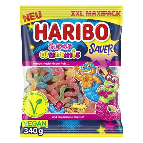 Haribo Super Wummis Sauer 340g