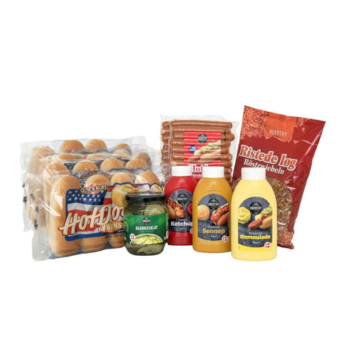 20x Hot-Dog Box (Original Dänische Hot-Dogs)