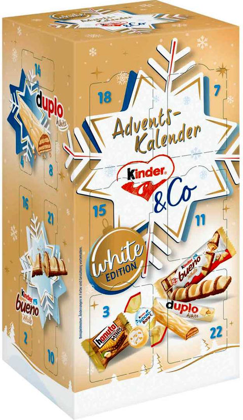 Kinder & Co white Adventskalender 263g