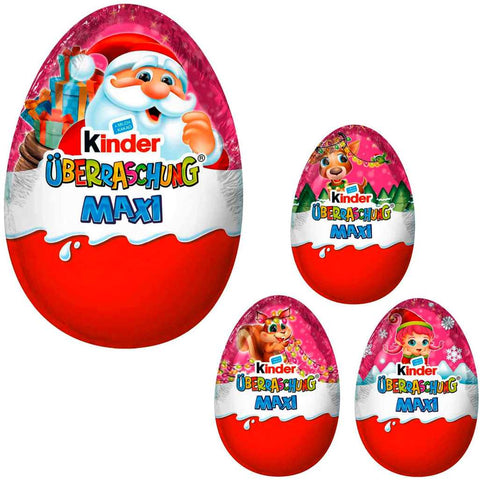 Kinder Ü-Ei Maxi Pink 100g