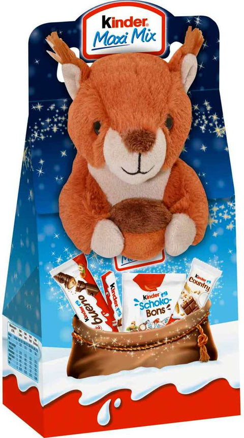 kinder Mix Plüschtier 'Eichhörnchen' 133g