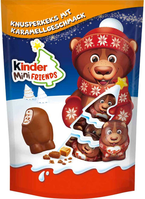 kinder Mini Friends Knusperkeks Karamell 122g