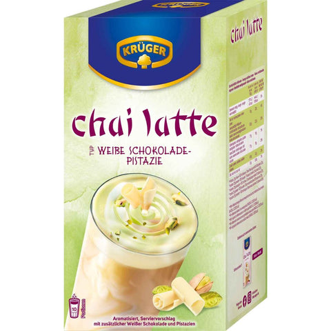 Krüger Chai Latte Typ Weiße Schokolade-Pistazie 250g