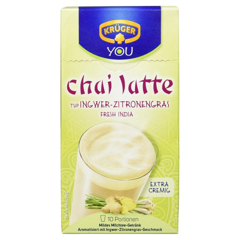 Krüger You Chai Latte Typ Ingwer-Zitronengras Fresh India 250g