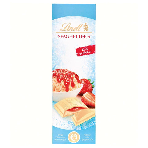 Lindt Spaghetti-Eis Weiße Schokolade Tafel 100g