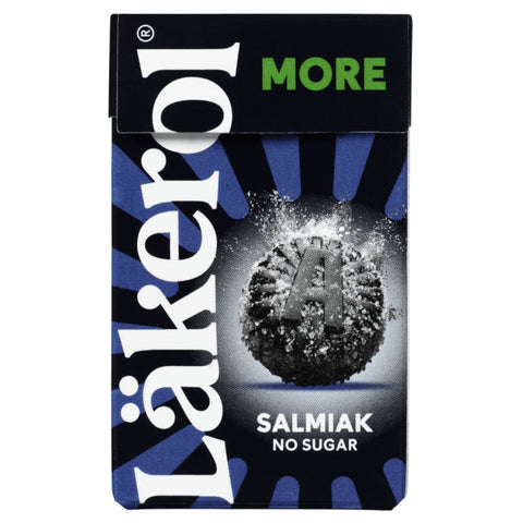 Läkerol MORE Salmiak OHNE ZUCKER 30g