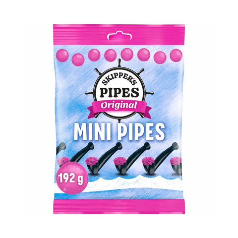 Malaco Skippers Mini Pipes 192g MHD: 05.12.25