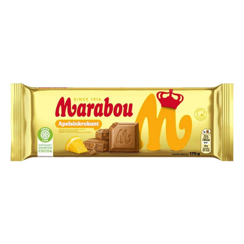 Marabou Apelsinkrokant 170g