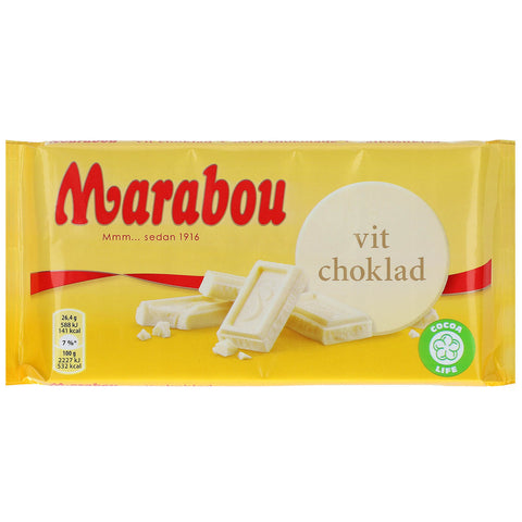 Marabou Hivd / Weiß 180g