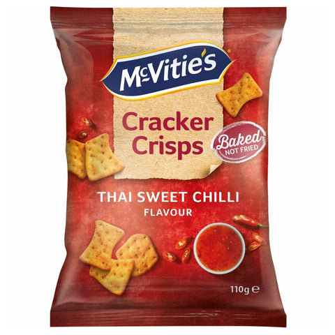 McVitie's Baked Cracker Crisps Thai Sweet Chilli 110g