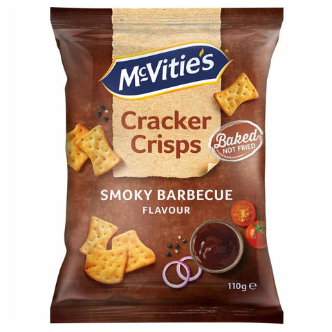 McVitie's Cracker Crisps Smoky Barbecue 110g
