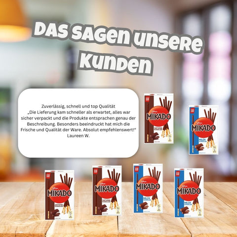 Mikado Mix Milch- & Zartbitterschokolade 6x75g