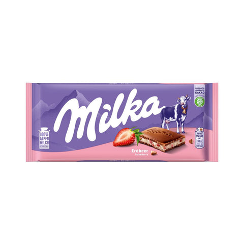 Milka Schokolade Erdbeer Joghurt 100g
