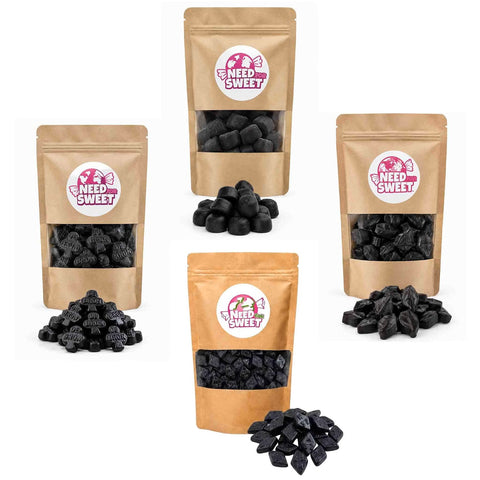 NFS Zuckerfreier 4er Lakritz Mix 300g