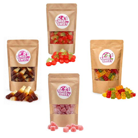 NFS Zuckerfreier 4er Weingummi Mix 300g