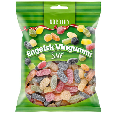 Nordthy Englisches Weingummi Sauer 300g