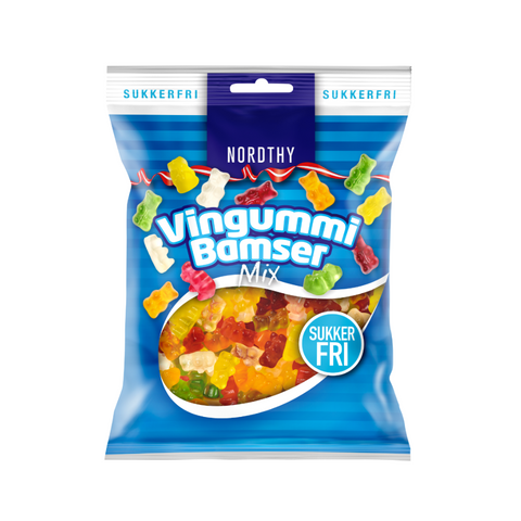 Nordthy Gummibären Zuckerfrei 80g