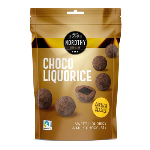 Nordthy Lakritzkugeln Caramel Seasalt 110g