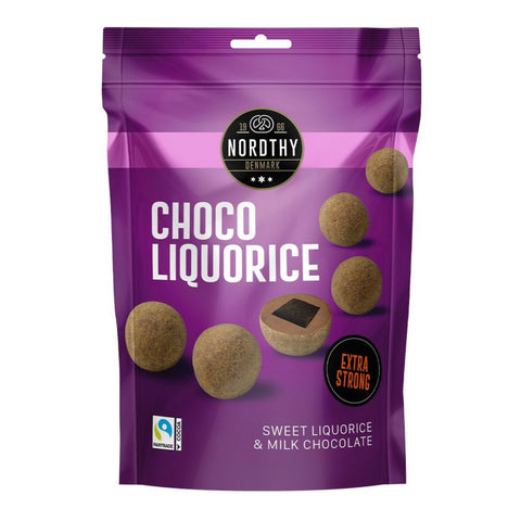 Nordthy Lakritzkugeln extra Strong 100g