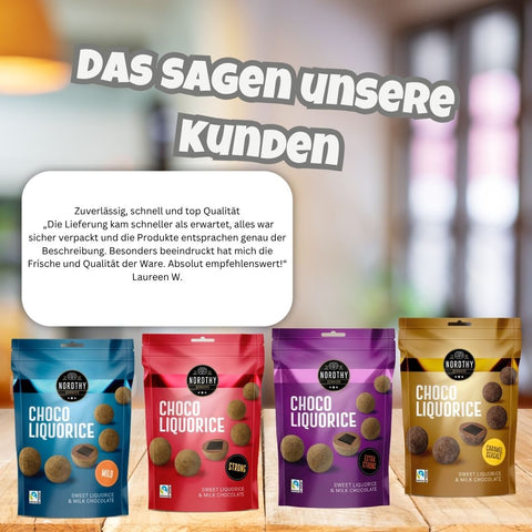 Nordthy Lakritzkugeln Probierset 4x110g