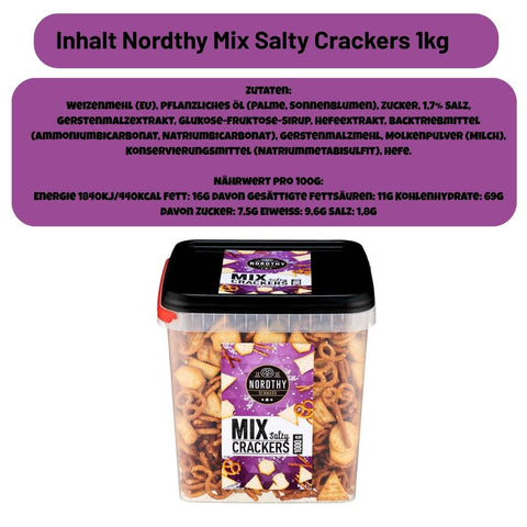 Nordthy Mix Salty Crackers 1kg