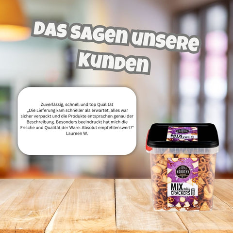 Nordthy Mix Salty Crackers 1kg