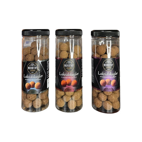Nordthy Lakritzkugeln Stärke Paket 3x 300g