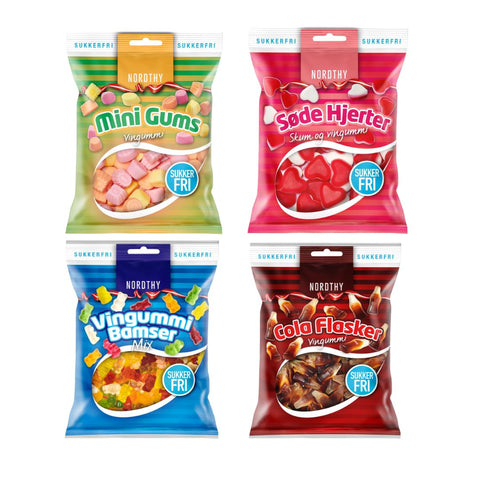 Nordthy Weingummi Paket Zuckerfrei 290g